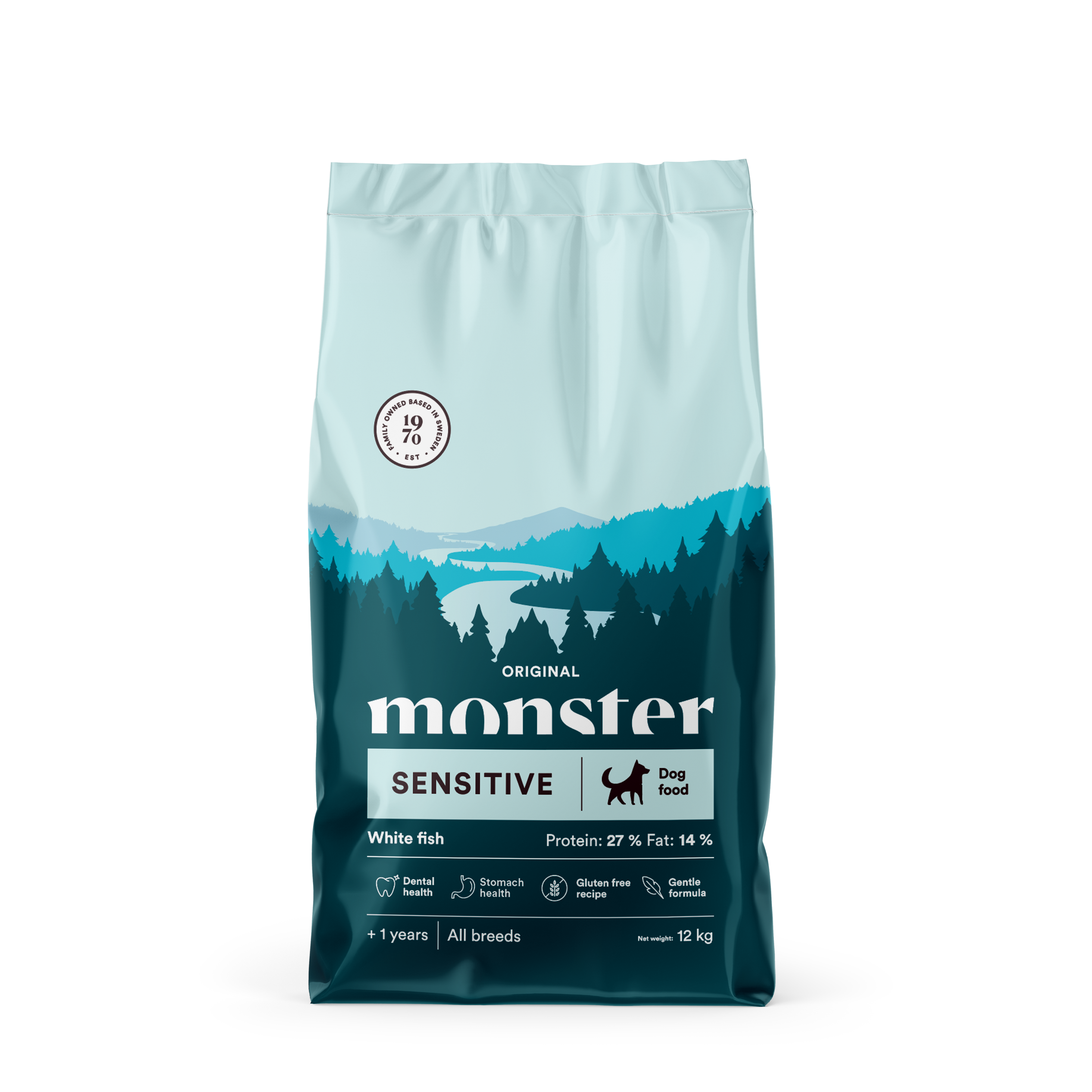 Monster Dog Orig. Sensitive White fish 12 kg