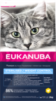 Euk Cat Sterilised/Weight Control 2 kg