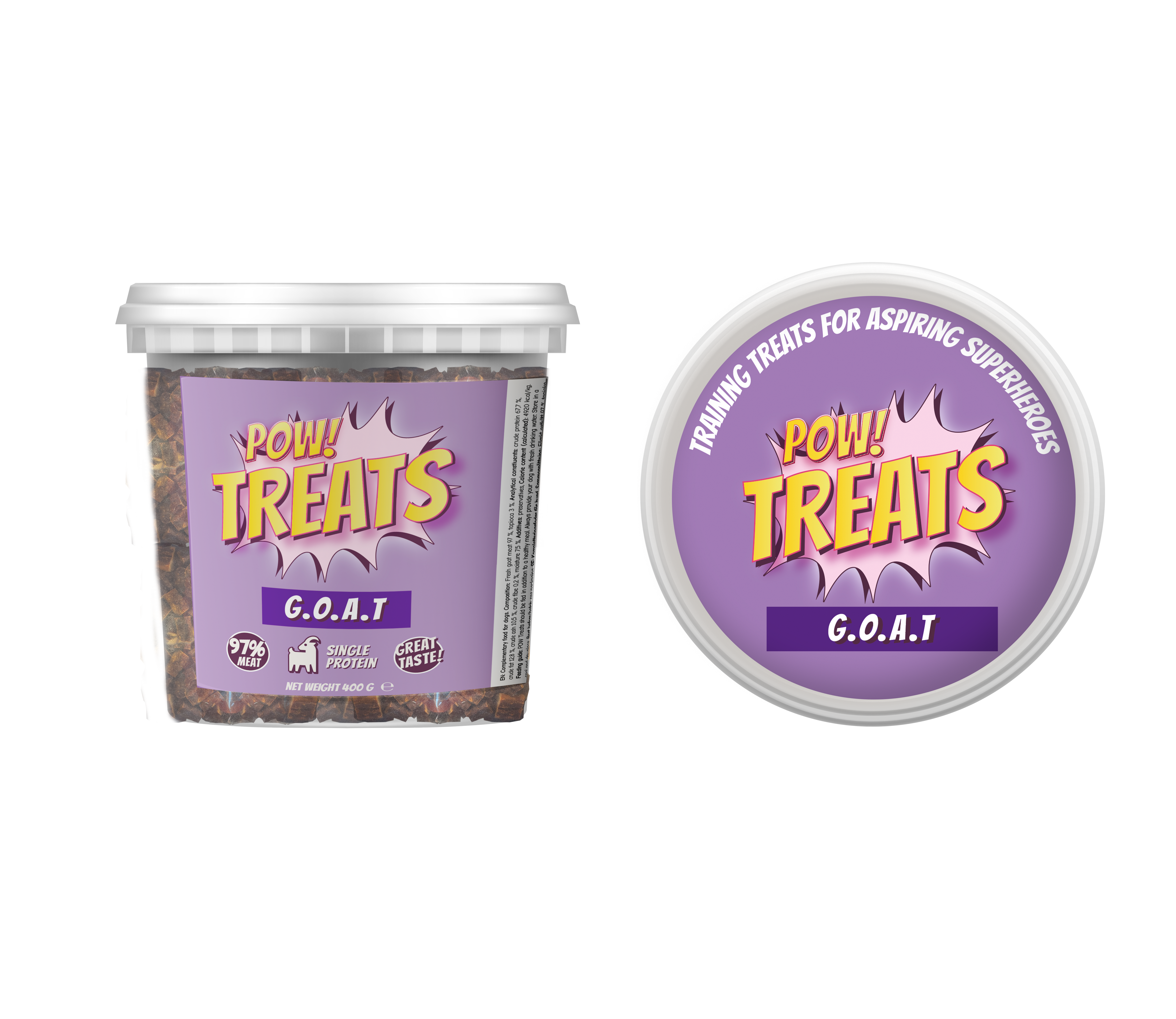 POW Treats G.O.A.T 400 g