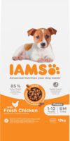 Iams Dog Puppy S/M 12 kg