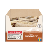 Monster Raw Beef Throat L Bulk 16 pcs