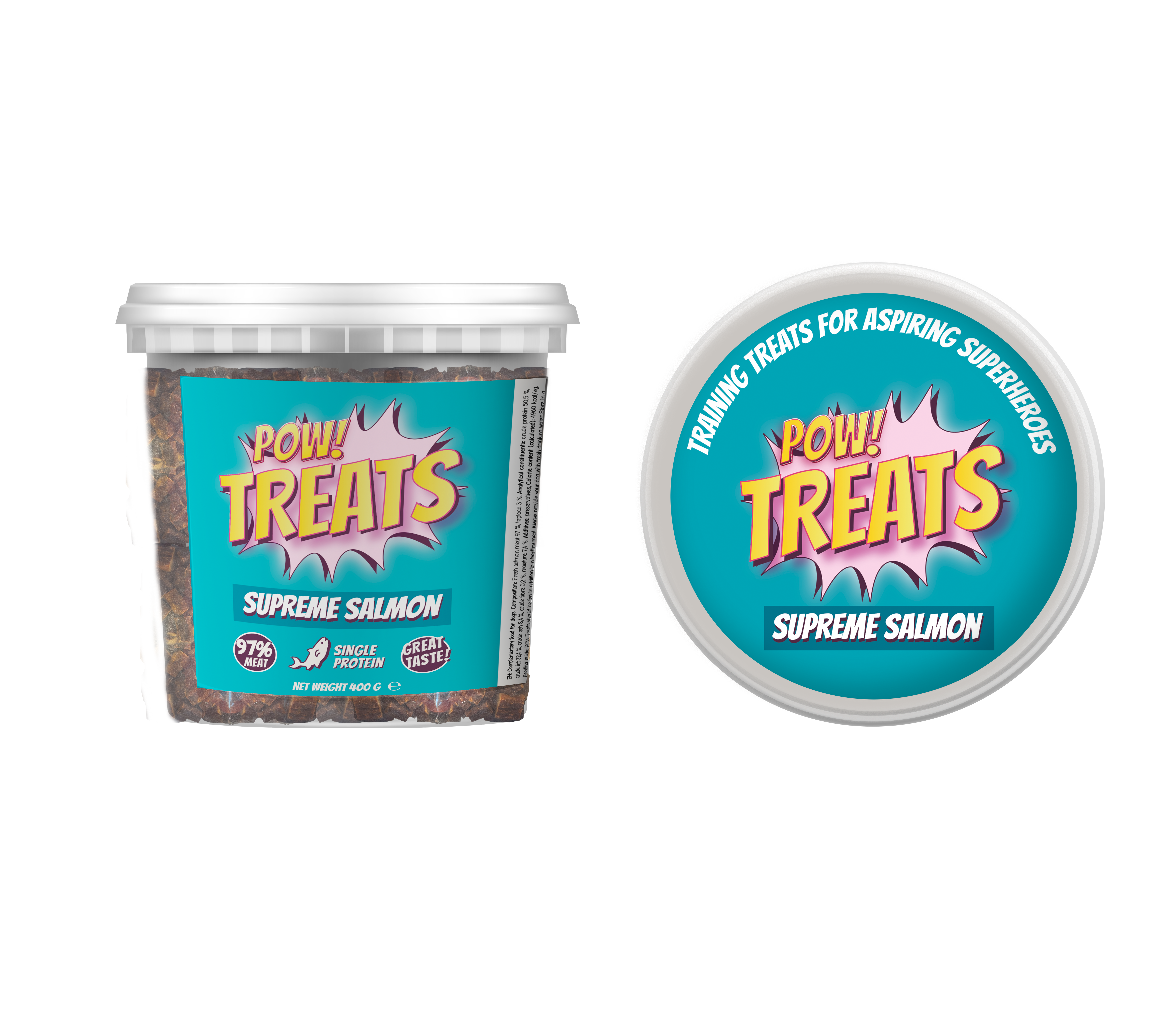 POW Treats Supreme Salmon 400 g