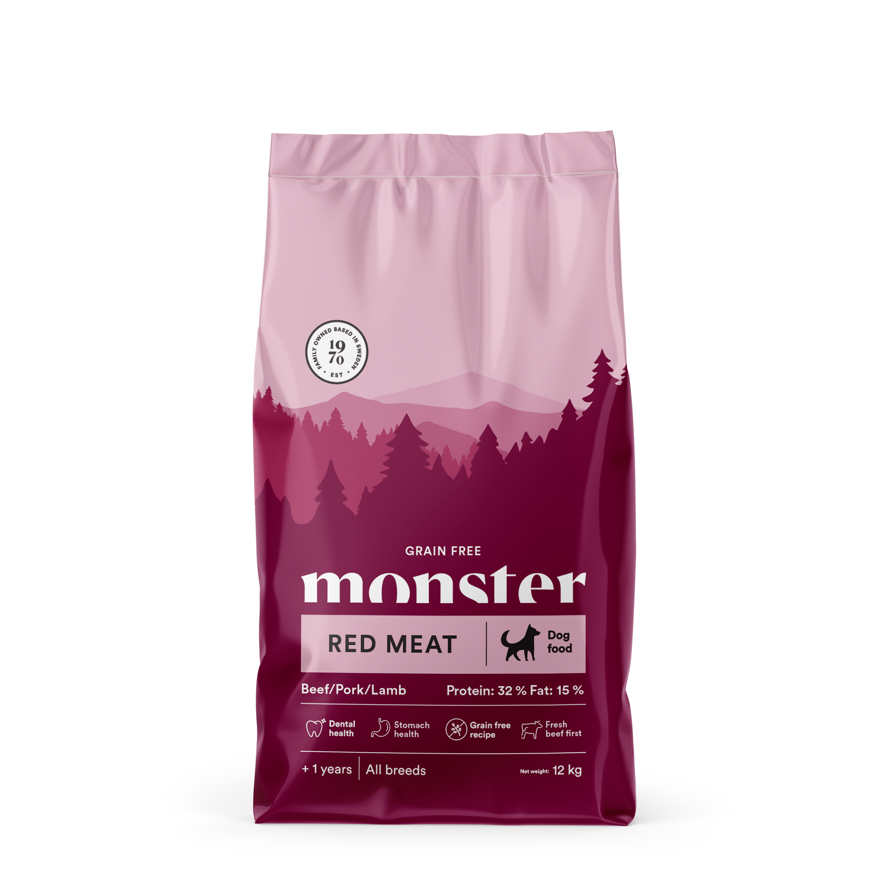 Monster Dog GF Adult Red Meat 12 kg