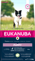 *Utgått*Euk Dog Puppy S/M Lamb & Rice 2,5 kg