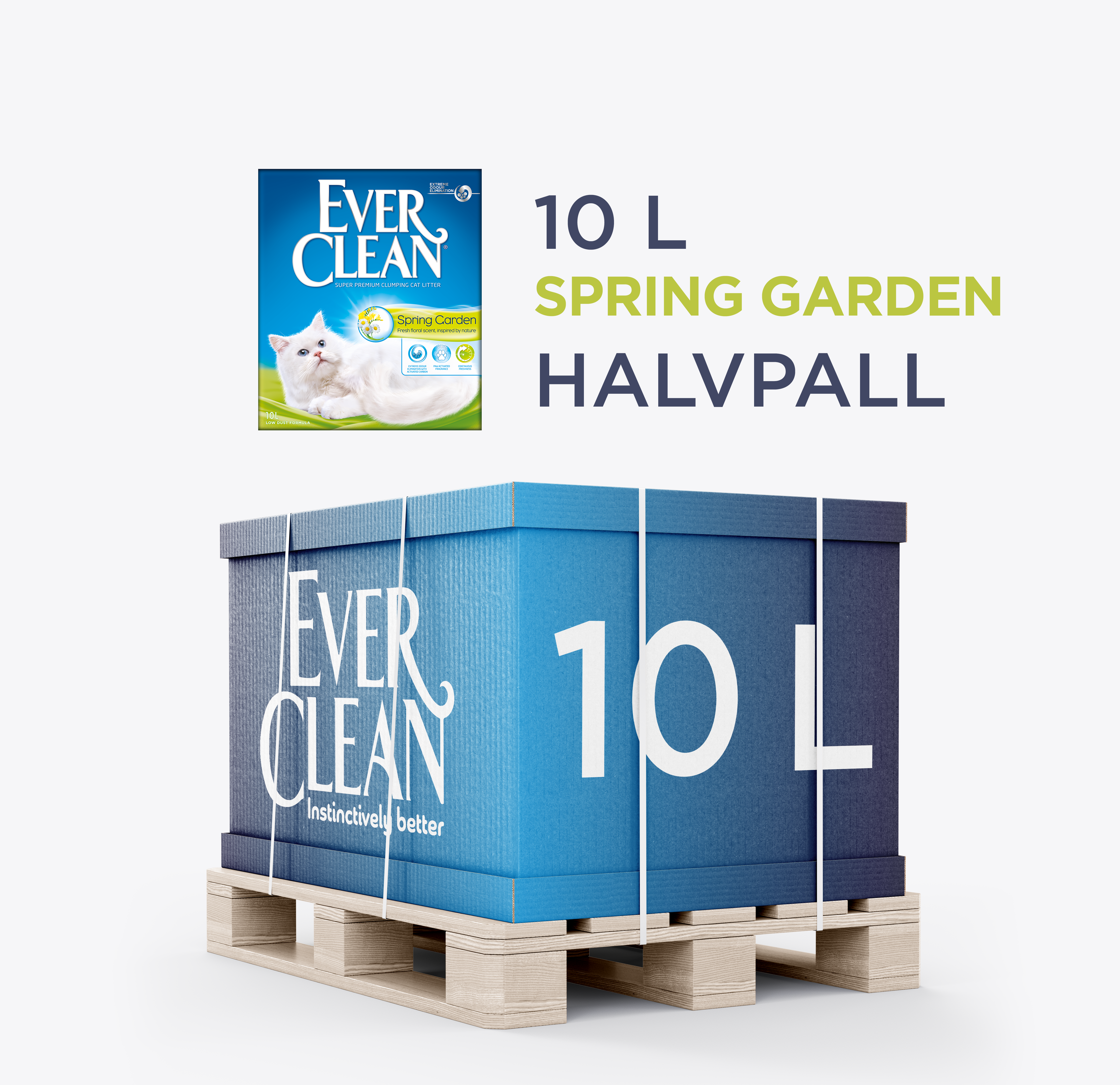 Halvpall Ever Cl Spring Garden 10 L (52 st)