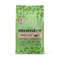 Monster Cat GF Adult Turkey/Chick 400 g