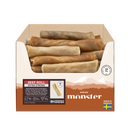 Monster Rawhide Extra Strong Beef Roll Medium Bulk 40 pcs