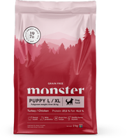 Monster Dog GF Puppy L/XL Turkey/Chicken 2 kg