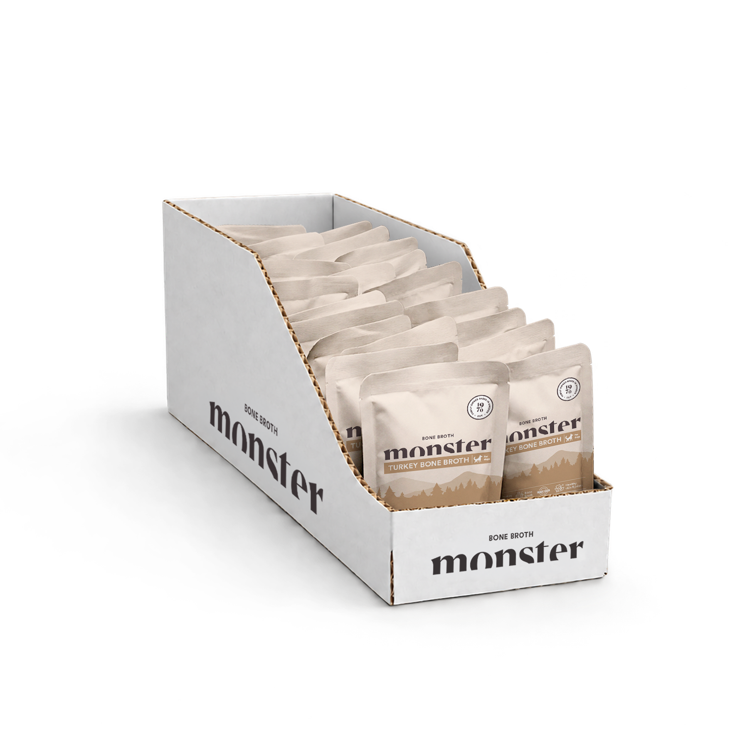 Monster Dog Bone Broth Turkey 100 ml (20 pack)