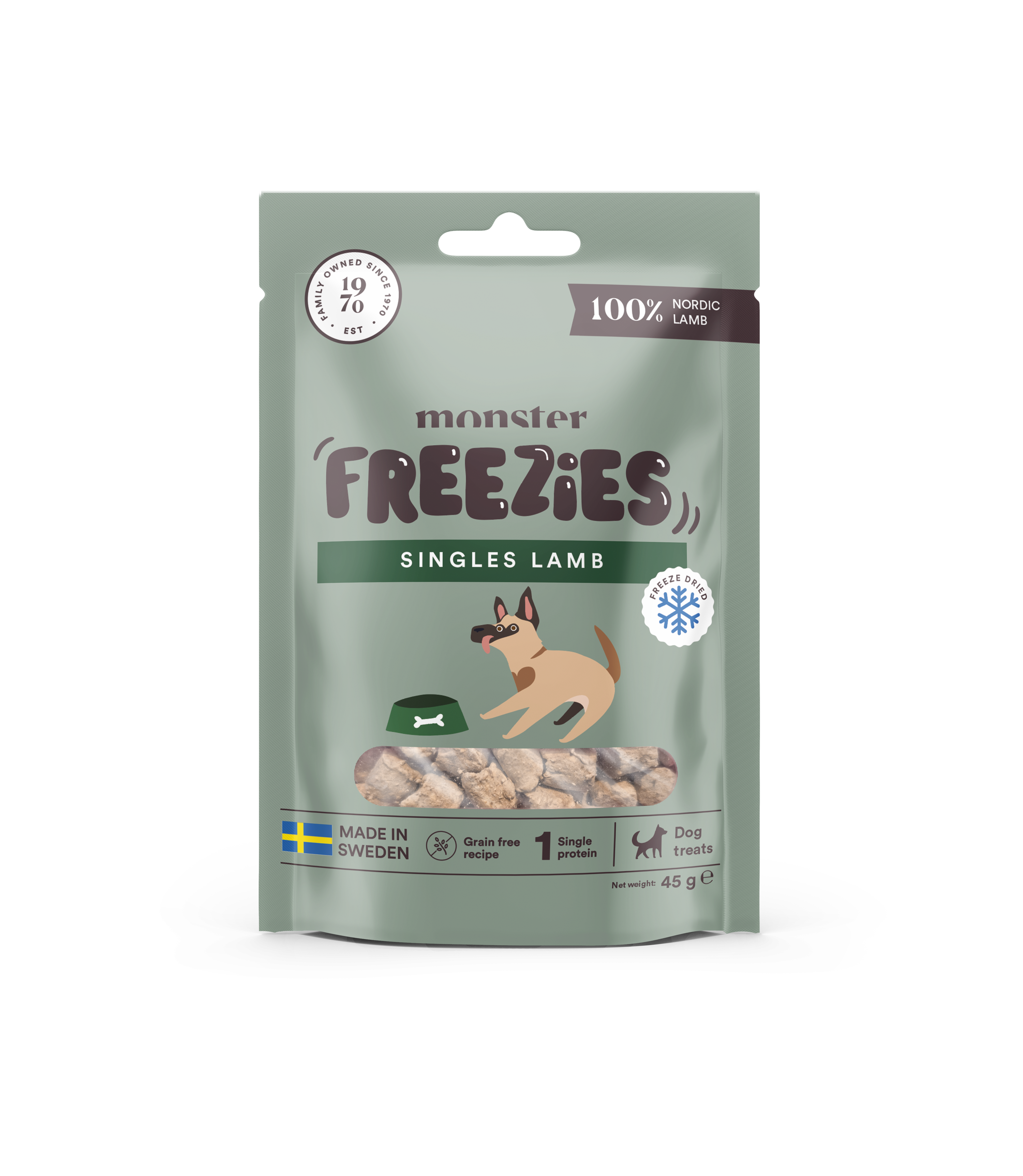 Monster Dog Treats Freezies Lamb 45 g