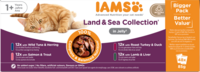 Iams Delights Jelly Multipk Land & Sea 85 g (48/cnt)