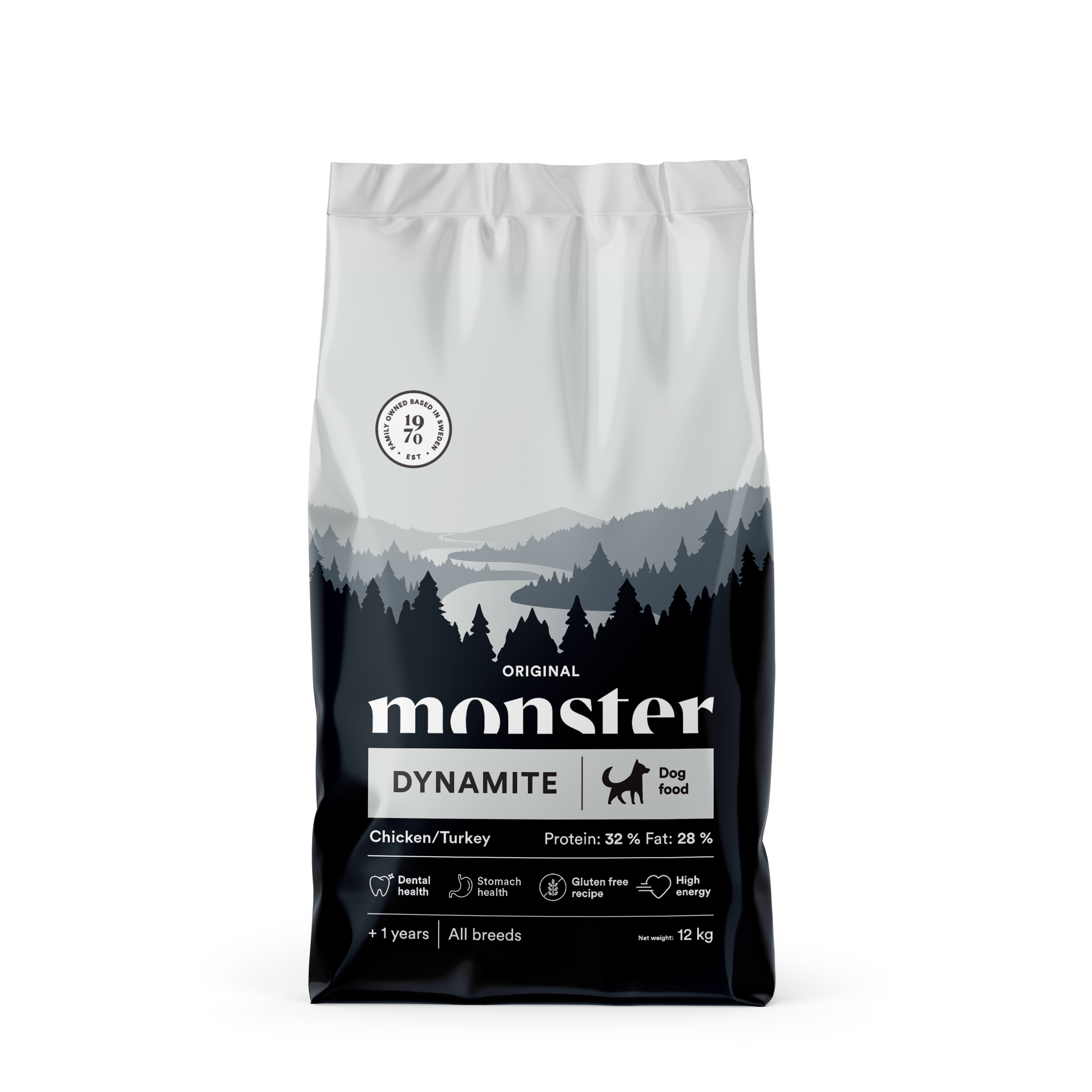 Monster Dog Orig. Dynamite Chick/Turkey 12 kg