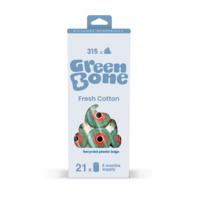 Green Bone Refill Fresh Cotton 21 Rolls