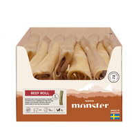 Monster Raw Beef Roll Large Bulk 20 pcs