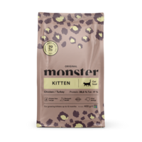 Monster Cat Orig. Kitten Chick/Turkey 400 g