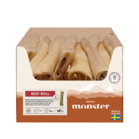 Monster Raw Beef Roll Large Bulk 20 pcs