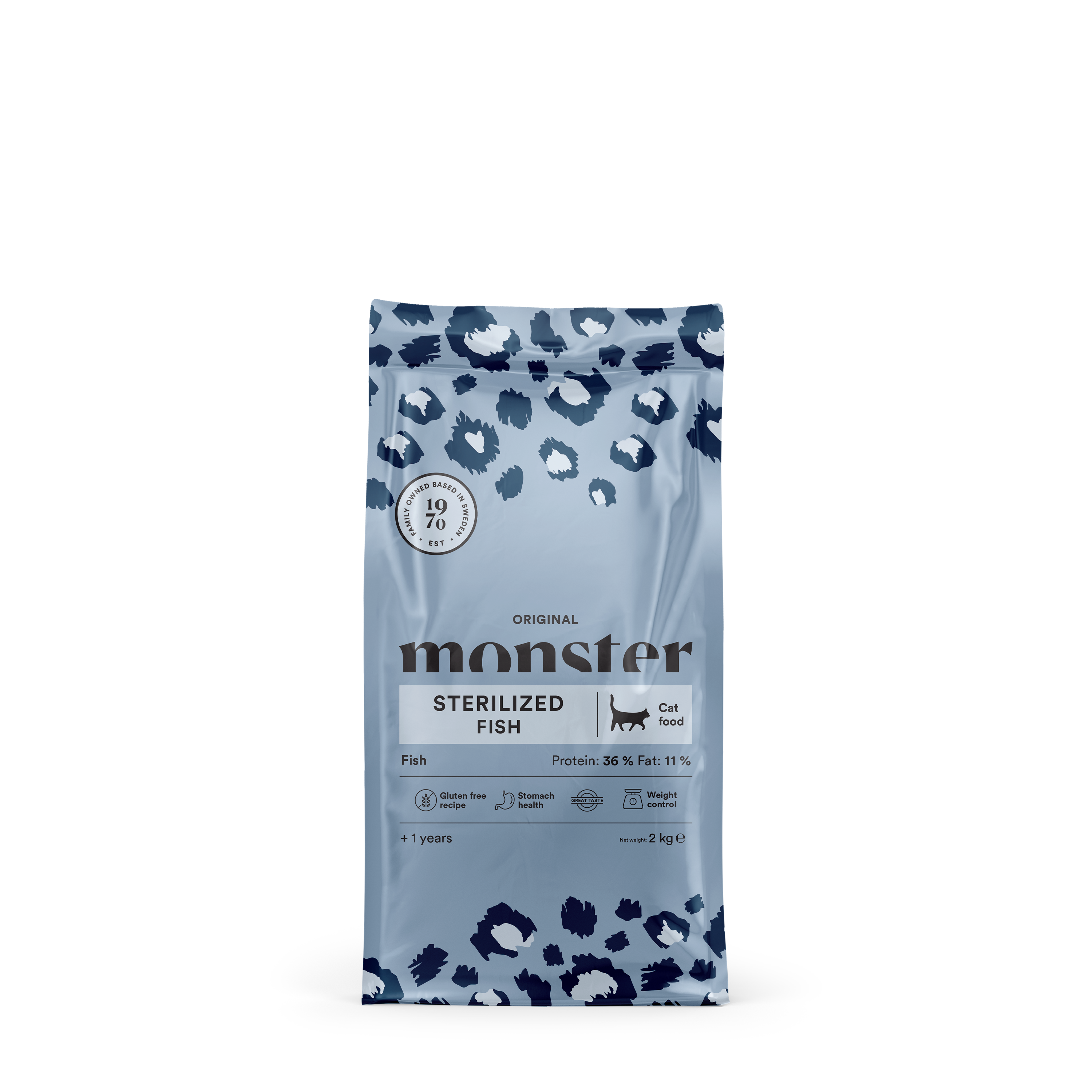 Monster Cat Orig. Sterilized Fish 2 kg