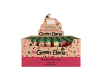 Green Bone Counter Display Forest Berries 64 Rolls