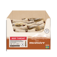 Monster Raw Beef Throat M Bulk 50 pcs