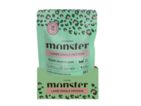Monster Cat Pouches Adult Lamb 85 g (16 pack)