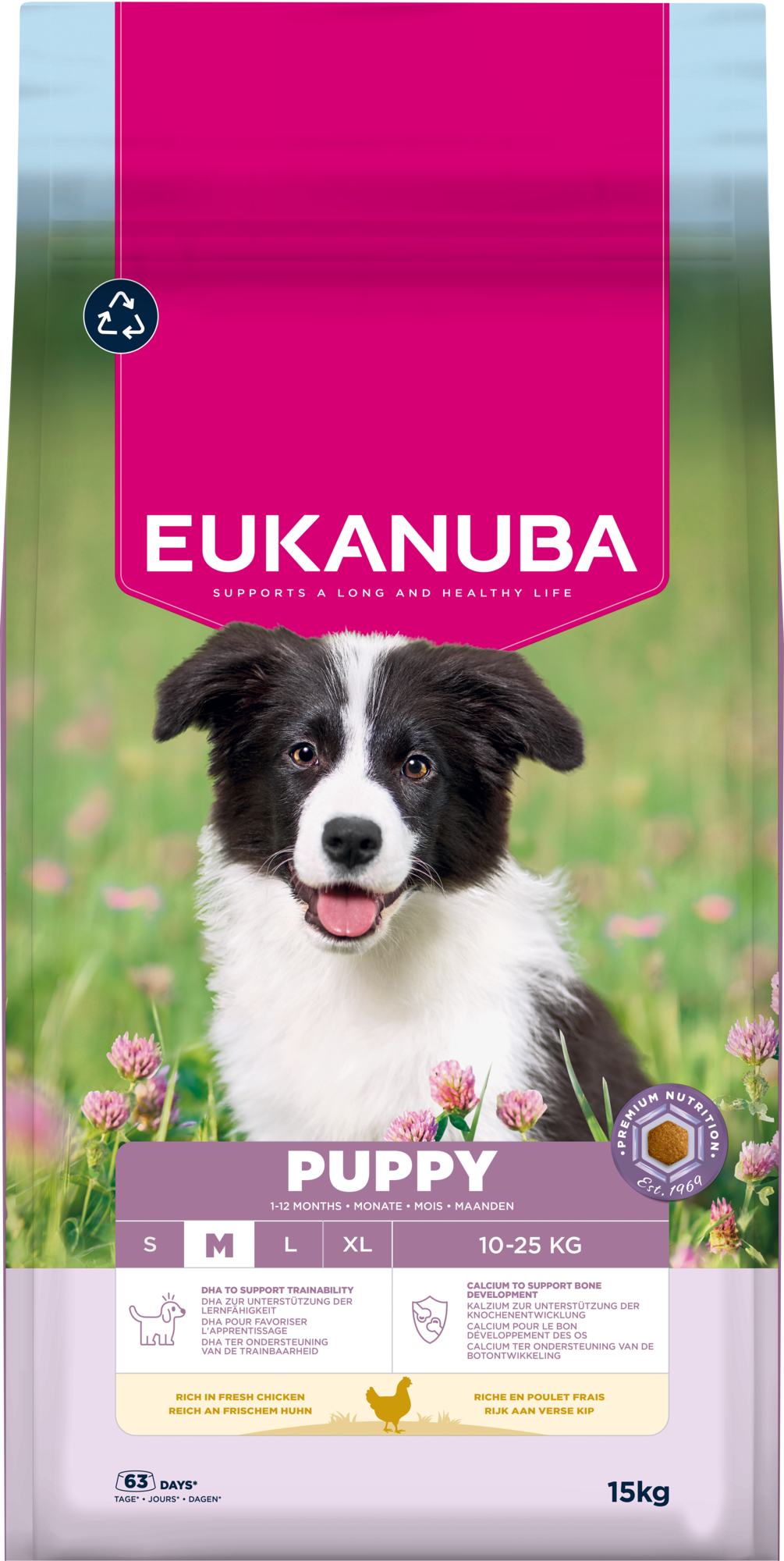Euk Dog Puppy Medium 15 kg