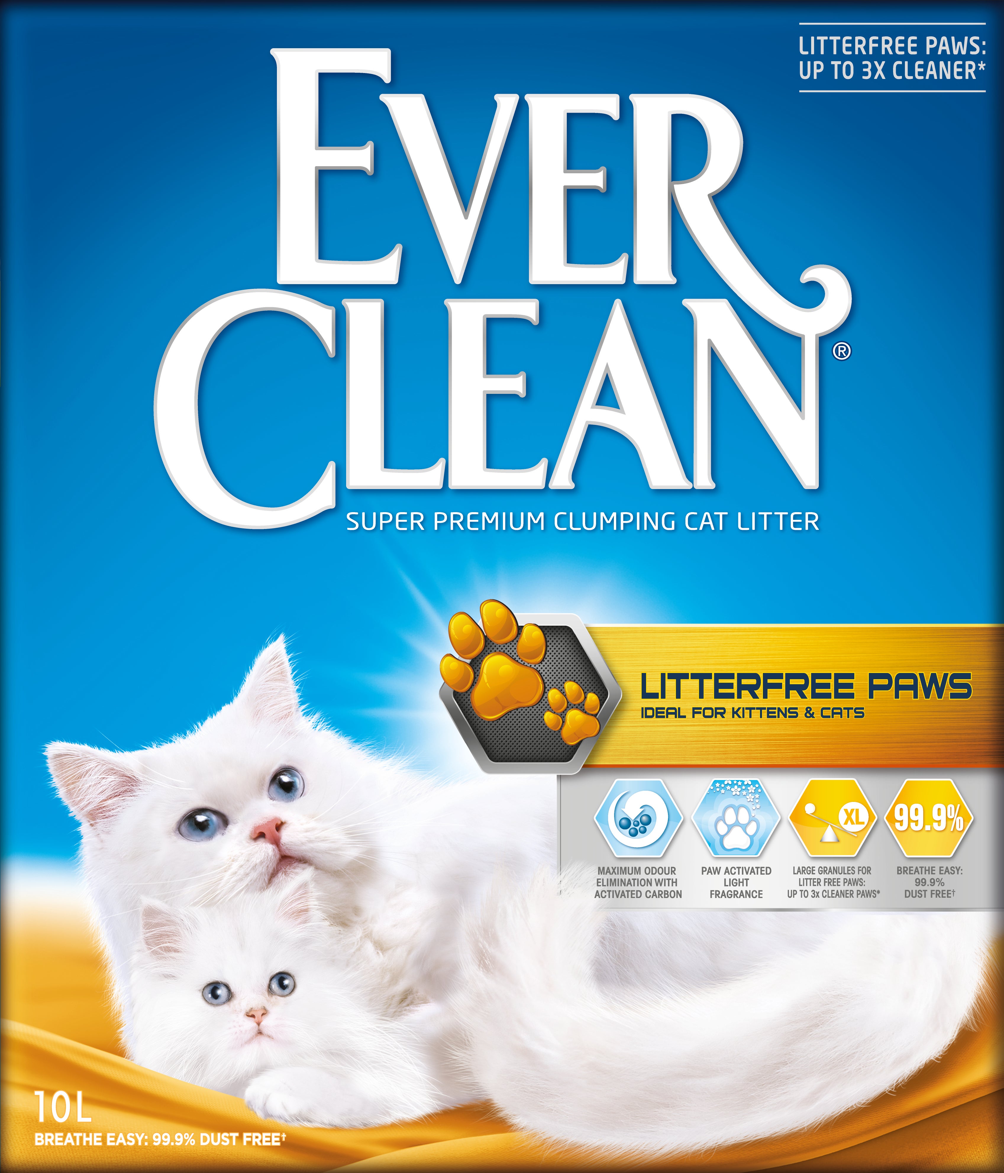 Ever Cl Litterfree Paws 10 L