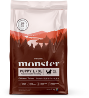 Monster Dog Orig. Puppy L/XL Chick/Turkey  2 kg