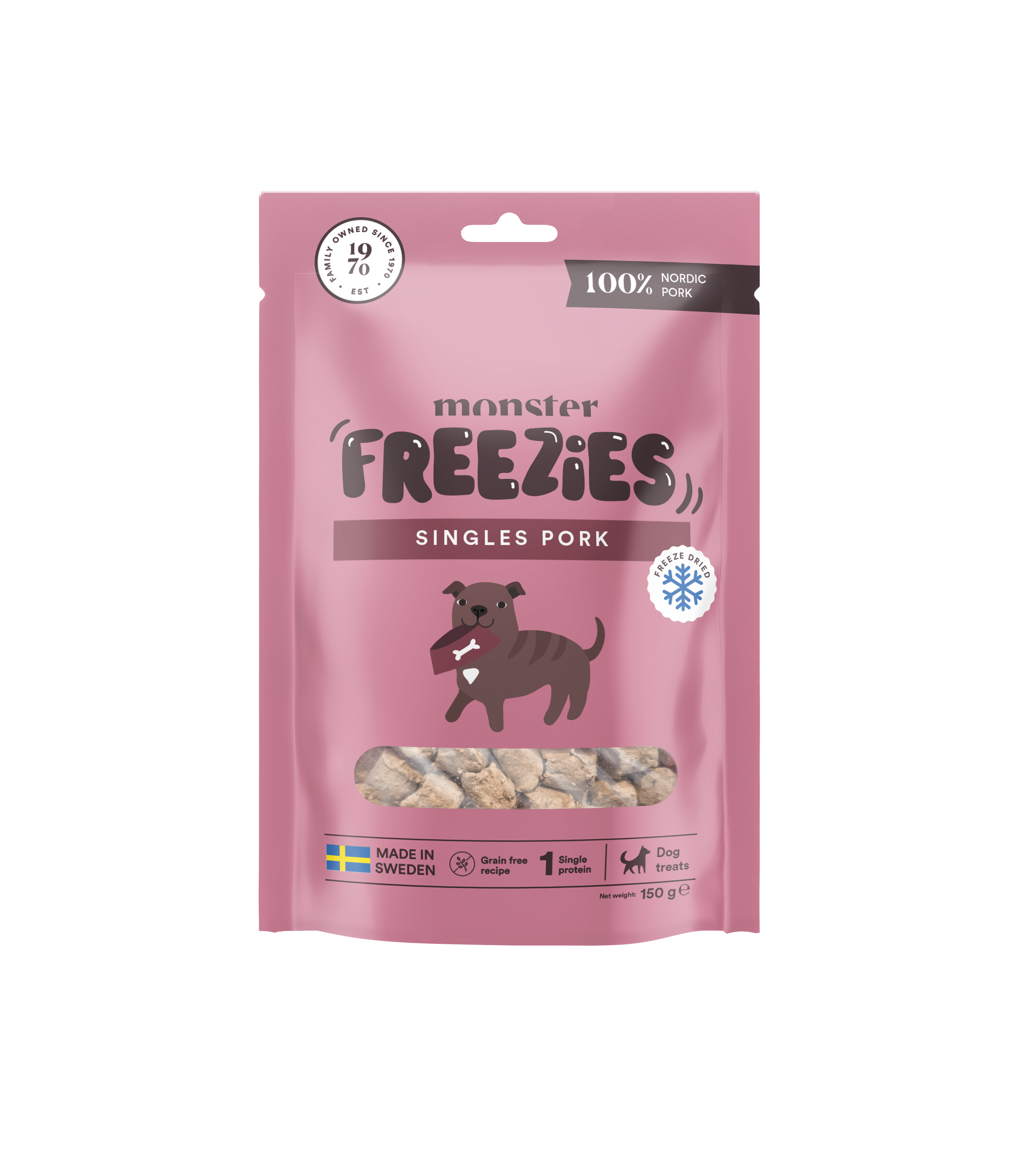 Monster Dog Treats Freezies Pork 150 g