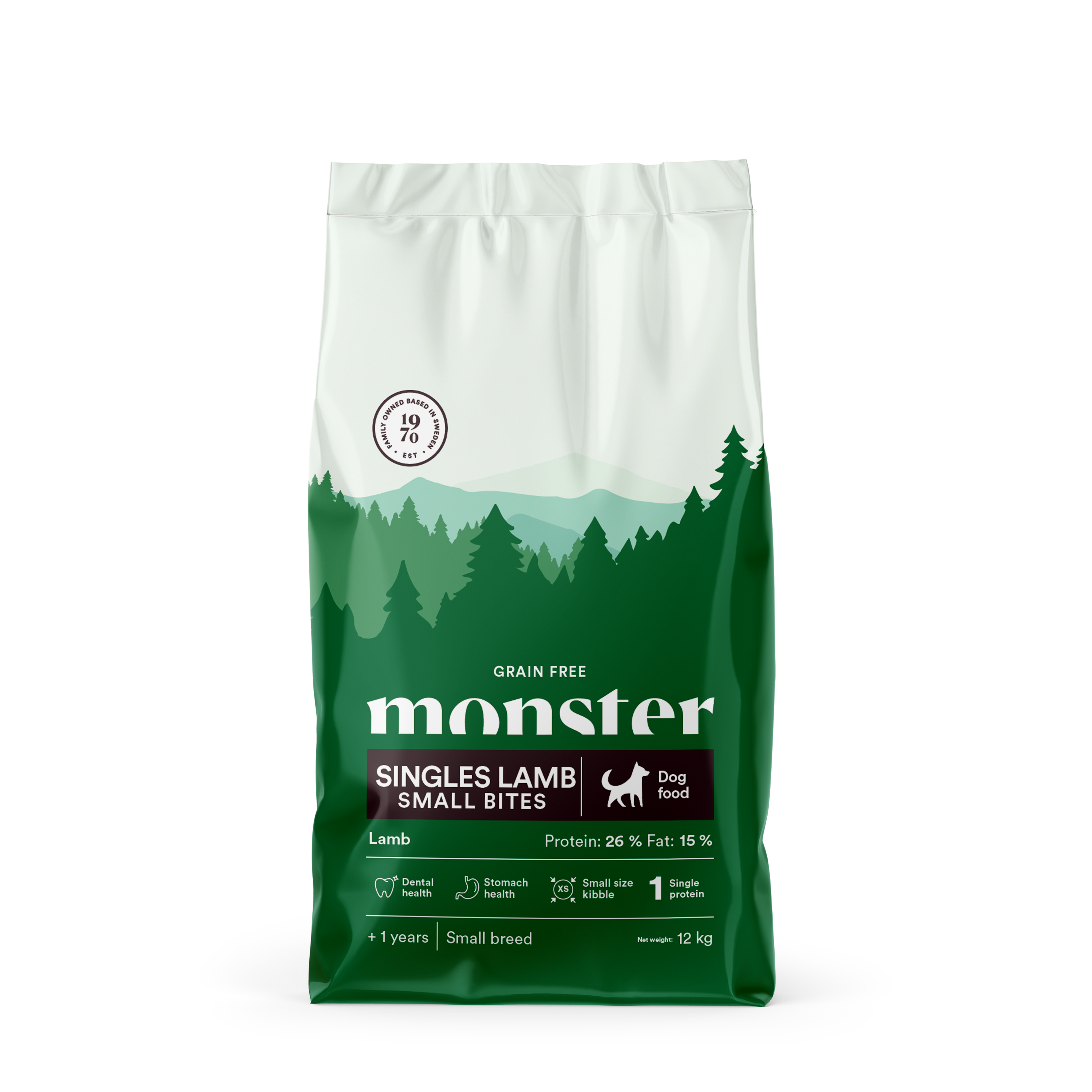Monster Dog GF Singles Lamb Small Bites 12 kg