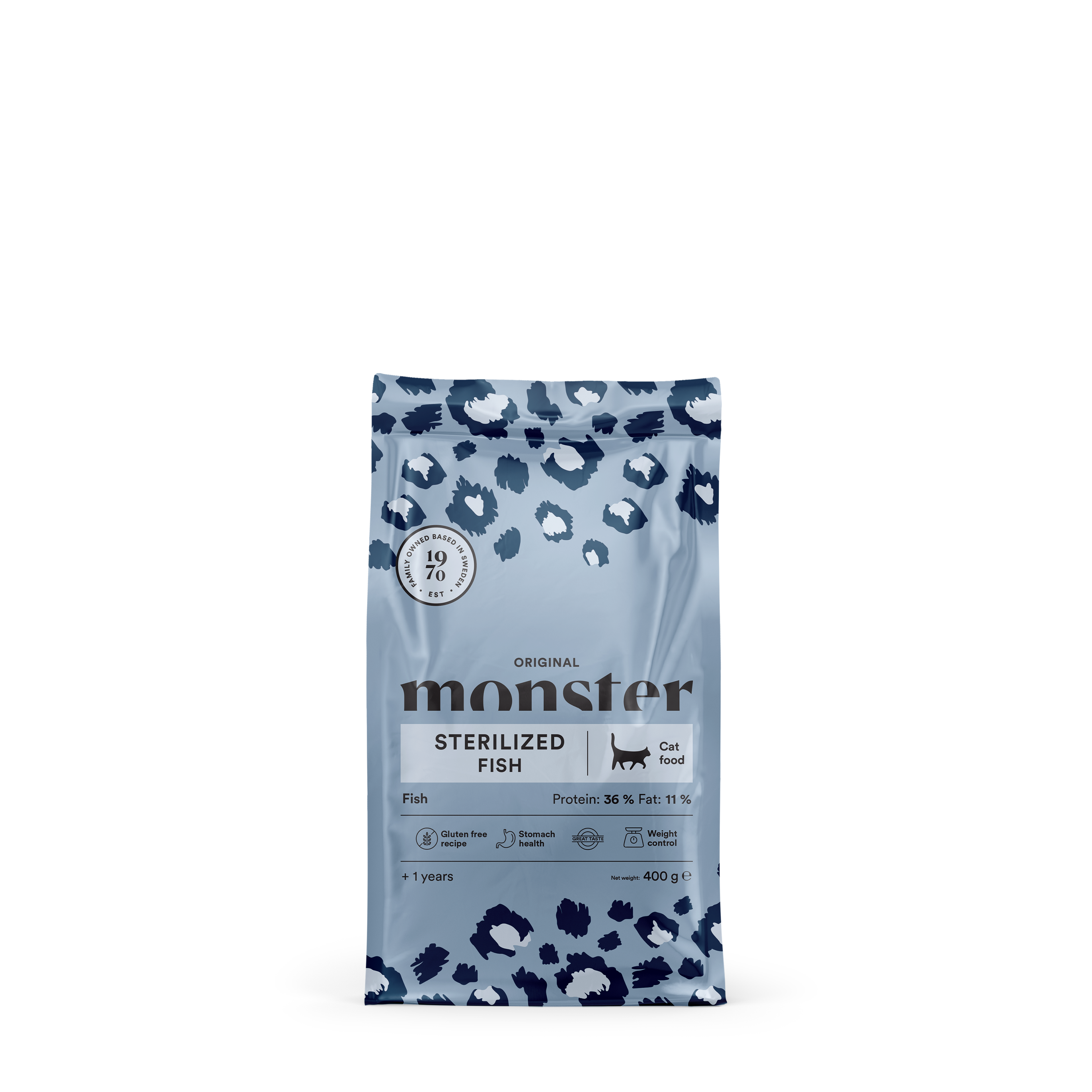 Monster Cat Orig. Sterilized Fish 400 g