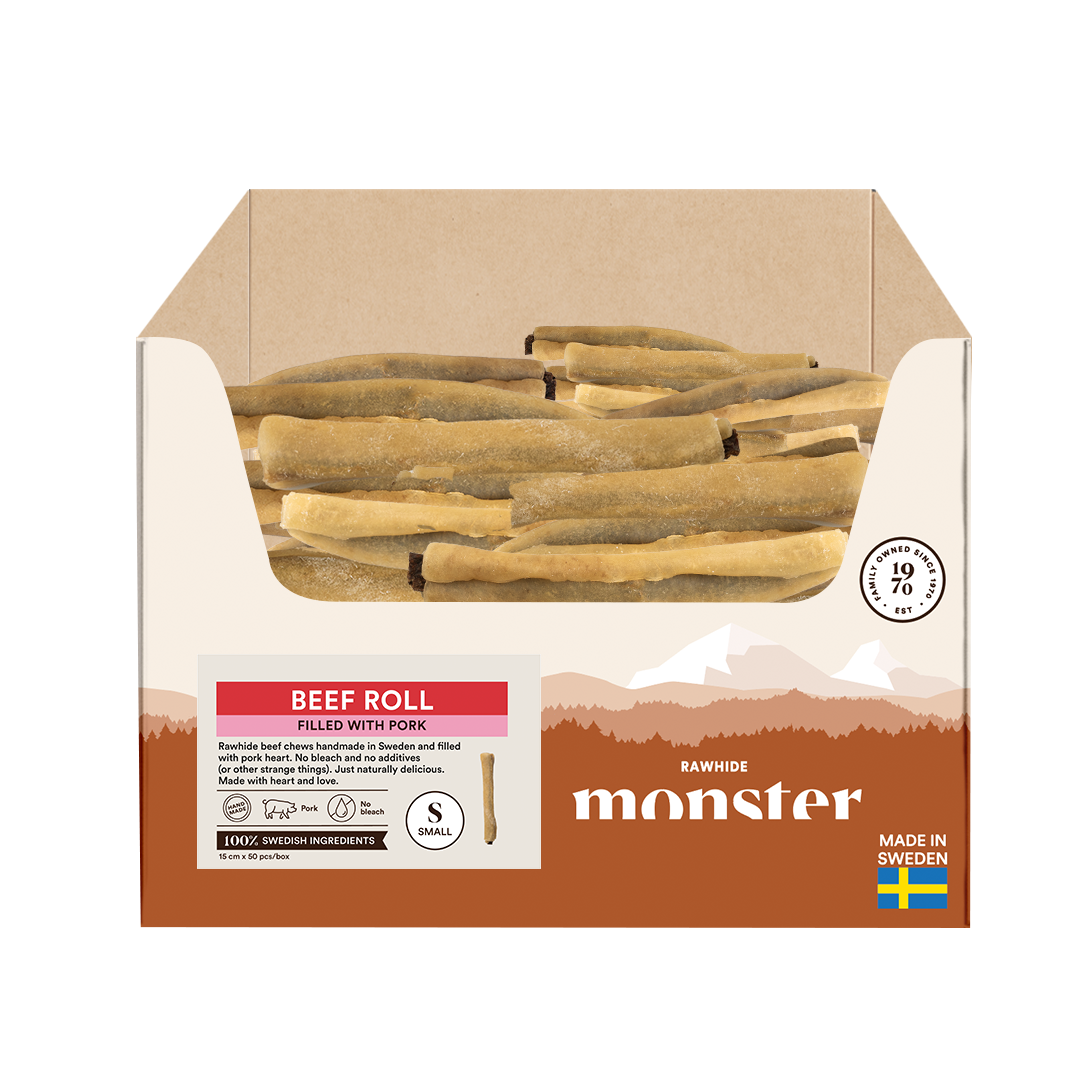 Monster Raw Beef Filled Pork S Bulk 50 pcs