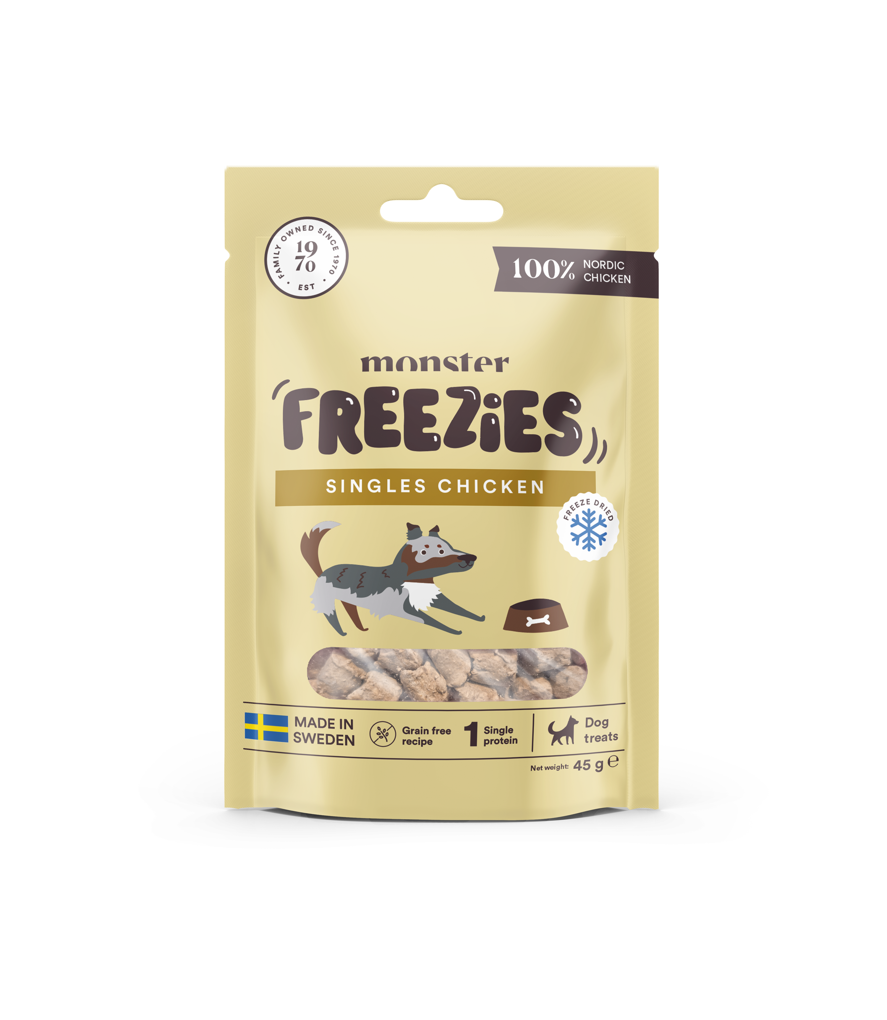 Monster Dog Treats Freezies Chicken 45 g