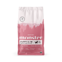 Monster Dog GF Puppy S/M Turkey/Chick 12 kg