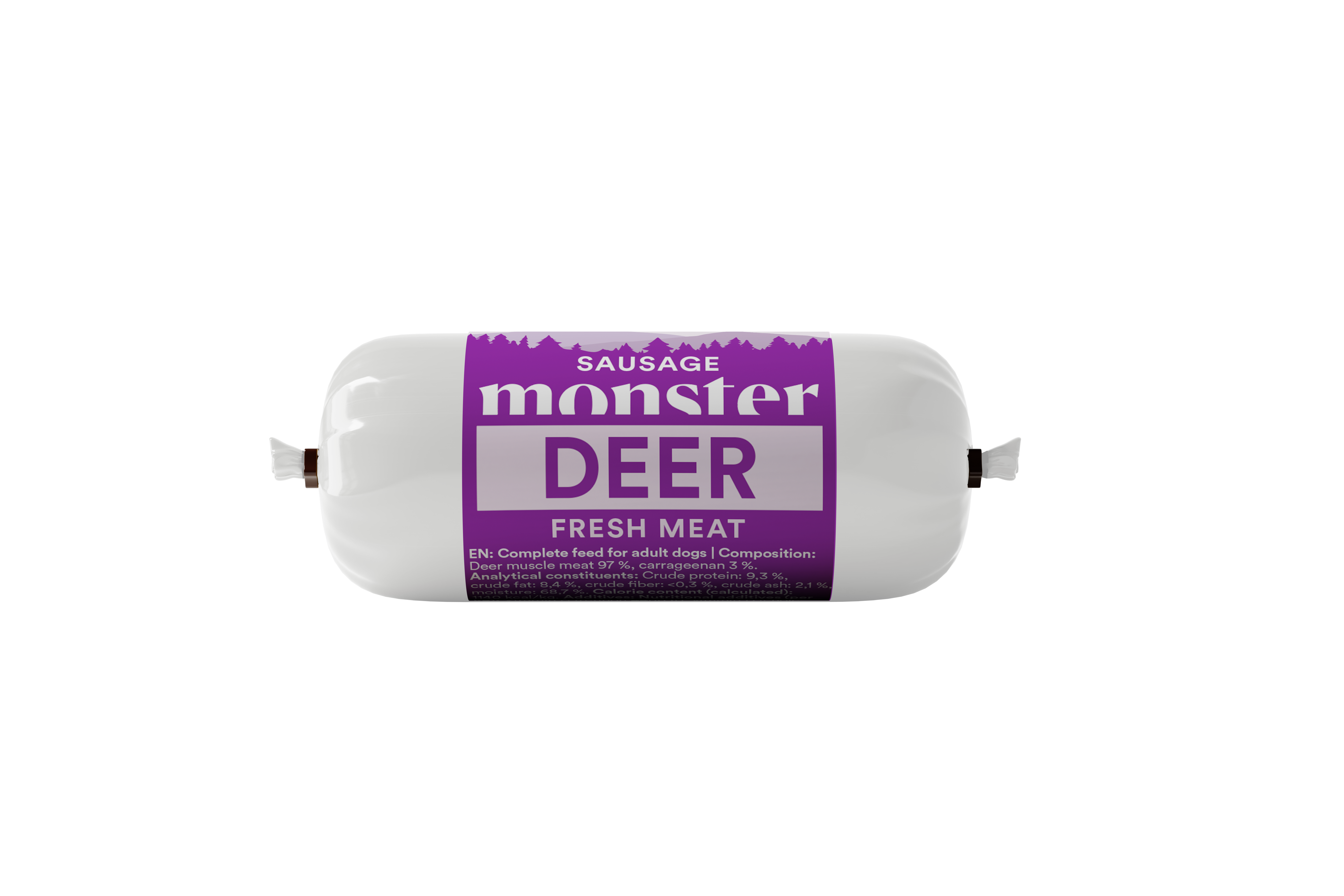 Monster Dog Sausage Deer 80 g (28 pcs)